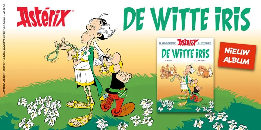 De nieuwe Asterix – De Witte Iris